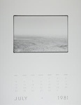 [Page Seven of 1981 Calendar - July]; Coppola, Richard; 1981; 2000:0141:0007
