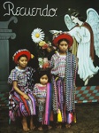 Three Sisters With Painted Angel, Santiago Atitlan, Guatemala; Parker, Ann; 1972; 2009:0056:0015