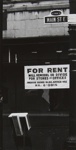 Untitled [For Rent]; Mertin, Roger; ca. early 1960s; 1998:0005:0034