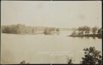 Island Lake View, Brighton, Michigan; Pesha Photo; ca:1905; 1977:0079:1083 