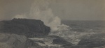 Untitled [Waves crashing on rocks]; Lamson Studio; Undated; 1986:0021:0010