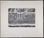 [stone wall with emblem]; Christian, John; 1969; 1982:0075:0002