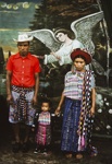 Family Group With Angel, Santiago Atitlan, Guatemala; Parker, Ann; ca. 1973; 2009:0056:0001