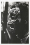 Untitled, [An elderly man covered in a dirty substance]. ; McLoughlin, Mike; c.a. 1965; 1973:0042:9999
