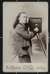 [Cabinet card advertisement for Prof. Ehrlich's Photo Gallery]; Professor Ehrlich; 1880's; 1974:0040:0037 