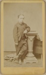 Untitled [Young boy next to pillar]; Hough, Eugene R.; Undated; 0075:0031:0470