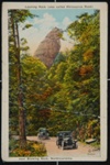 Leaning Rock (also called Rhinoceros Rock) near Blowing Rock, North Carolina; Asheville Post Card Co.; ca. 1927; 1977:0079:0539 
