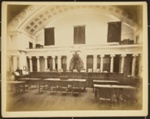 Supreme Courtroom in the US Capitol; Bell, C.M.; ca. 1900; 1976:0003:0016