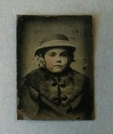 [Young Girl Wearing Fur]; Unknown; Ca. 1860; 1975:0029:0016