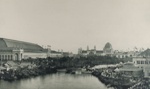 View looking southeast from the roof of the Woman's Building. The Japanese Buildings. Wooded Island. Liberal Arts. Agricultural. Electrical. Administration. Mining and Horticultural Buildings appear in the order named from left to right.; D. Appleton & Co.; 1893; 1979:0183:0001 View looking southeast from the roof of the Woman's Building. The Japanese Buildings. Wooded Island. Liberal Arts. Agricultural. Electrical. Administration. Mining and Horticultural Buildings appear in the order named from left to right.; D. Appleton & Co.; 1893; 1979:0183:0001
