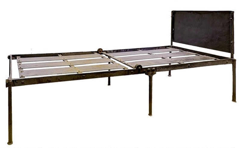 Army bed metal on sale folding