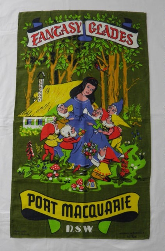 Souvenir Tea Towel, Fantasy Glades Port