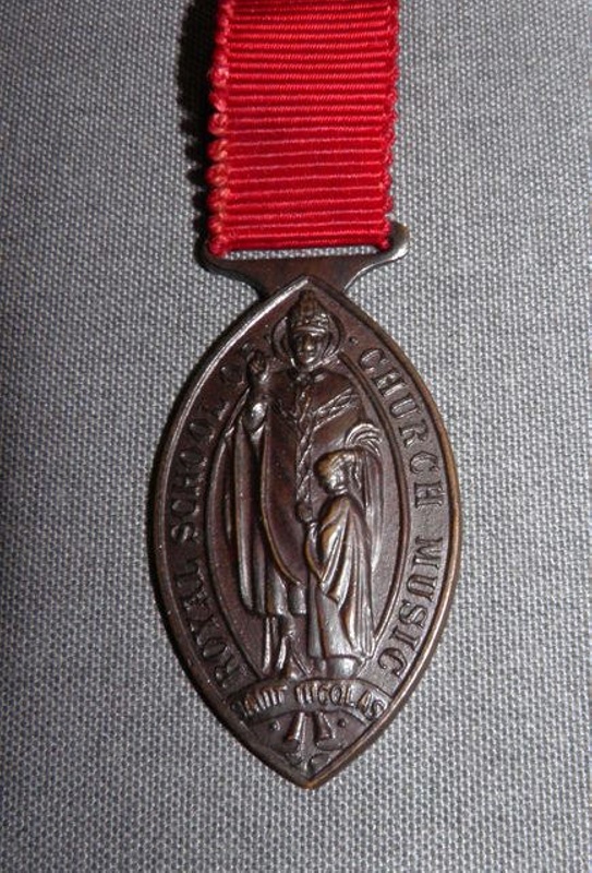 Choir Medal; 1973; 2012.41 eHive