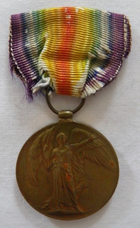 Victory Medal, Wilfred Gardiner; 1922; 1035c | eHive