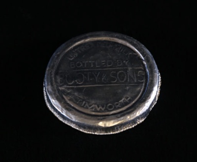 Milk Bottle Top; STMEA:1988-38