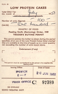 Rationing Coupon; STMEA:1998-46.17.1g