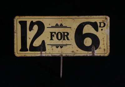 Trade Sign; 1900; STMEA:A.4991