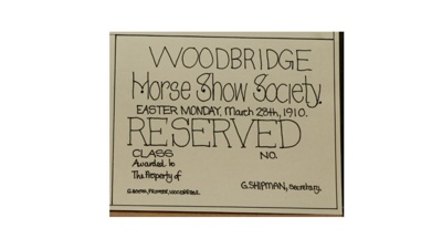 Certificate; G. Booth; 1910; STMEA:1987-34.109b