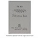 Instruction Manual ; Ford Motor Company; STMEA:1992-37.3