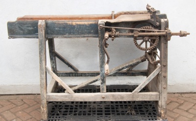 Chaff cutter; Garrood; 1840; STMEA:A.102