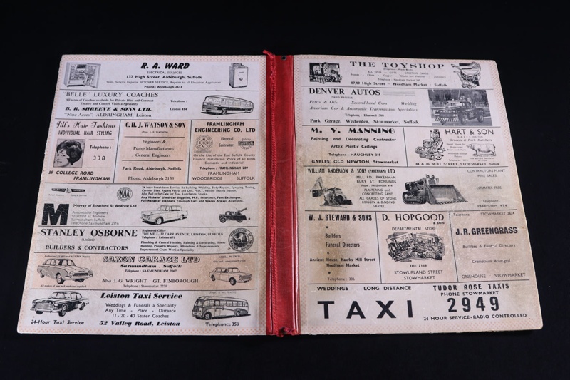 Telephone directory book cover; STMEA200713 eHive