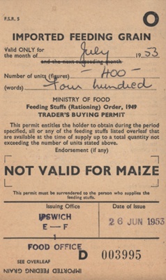 Rationing Coupon; STMEA:1998-46.17.3c