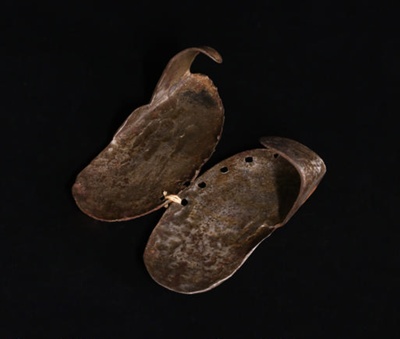 A pair of ox shoes; 1955; STMEA:A.3904