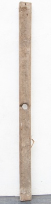 Plank - part of stable stall; Late 19c.; STMEA:82.A.99.6.27
