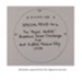 Rosette; Royal Norfolk Agricultural Association; 1928; STMEA:1987-34.150
