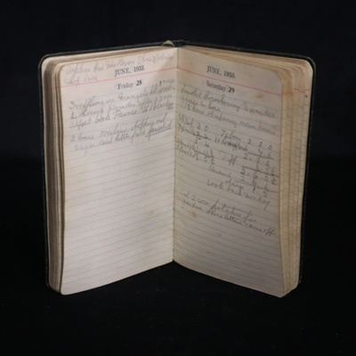 Diary; Collins Clear-Type Press; STMEA:2021-3