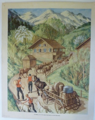 Colour print; Macmillan and Co Ltd; c1940-c1960; STMEA:1989-4.173
