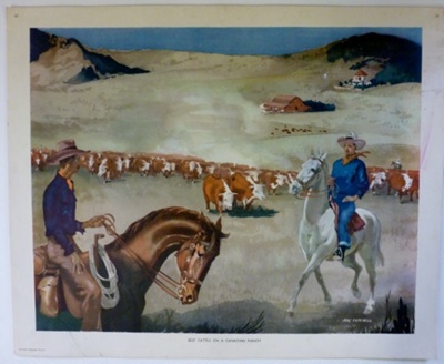 Colour print; Macmillan and Co Ltd; c1940-c1960; STMEA:1989-4.180