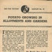 leaflet; The Ministry of Agriculture, Fisheries and Food; STMEA:1991-21.5