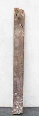 Plank - part of stable stall; Late 19c.; STMEA:82.A.99.6.19