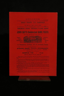 Game Paste Label; STMEA:1993-2.77c