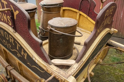 Milk float; Manufactured by Ellwood and Sons, London.; STMEA:1988-34