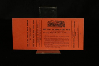 Advertising Leaflet; John Day; STMEA:1993-2.75e