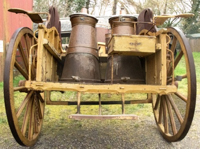 Milk float; Manufactured by Ellwood and Sons, London.; STMEA:1988-34