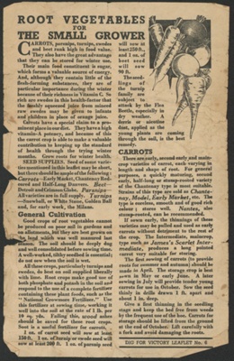 Leaflet; The Ministry of Agriculture, Fisheries and Food; STMEA:1991-21.4