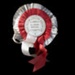 Rosette; British Legion Poppy Factory; STMEA:2018-380