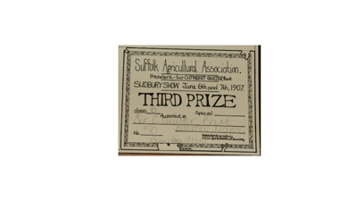 Certificate; 1907; STMEA:1987-34.79
