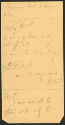 Farm account book; Jack Carter; 1936-1949; STMEA:2005-25c