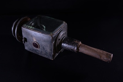 Wagon lamp; 1800s ; STMEA:2018-81b