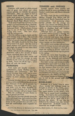 Leaflet; The Ministry of Agriculture, Fisheries and Food; STMEA:1991-21.4