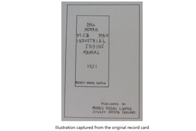 Instruction Manual; Morris Motors Ltd; STMEA:1992-37.16a
