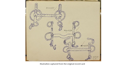 Bridle Bit; STMEA:83.A.62.1.1