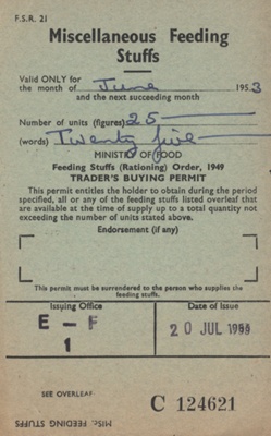 Rationing Coupon; STMEA:1998-46.17.4b