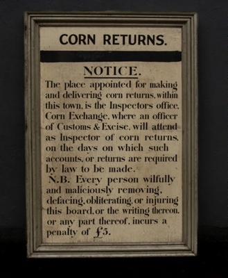 Notice - corn exchange; STMEA:77.A.40.2