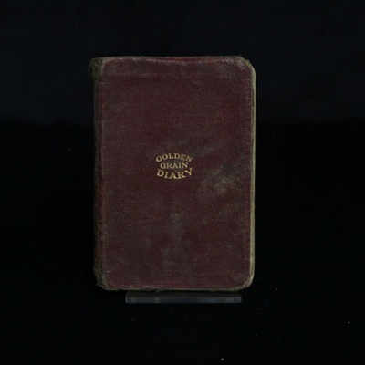 Diary; Pickering & Inglis; STMEA:2021-2