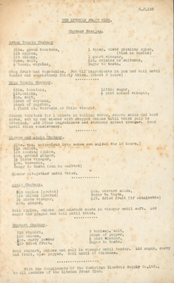 Recipe Instructions; STMEA:1998-14b